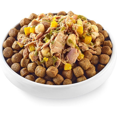 APPLAWS Natural – plic hrană umedă complementară pentru câini, cu ton și vegetale în supă, 85 g